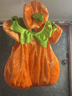 Baby Pumpkin Halloween Costume 12-18mo