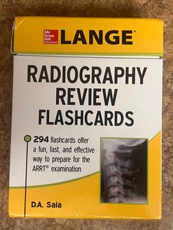 X-Ray Radiography Flashcards