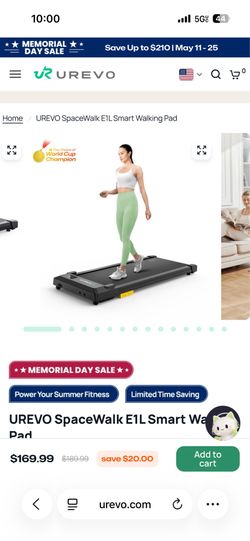 Treadmill walking pad