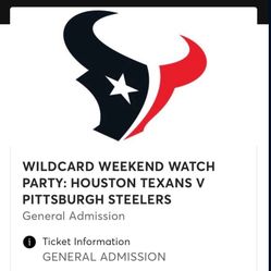 NRG Texans Watch Party IN STADIUM SEATS