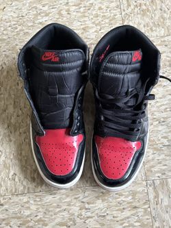 Nike Air Jordan 1 Retro High OG "patent Bred”.