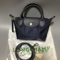 Longchamp Lepliage Black Backpack Bag