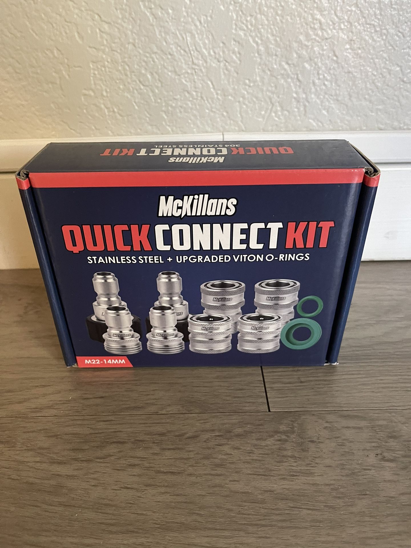 McKillans M22-14mm Pressure Washer Quick Connect Kit