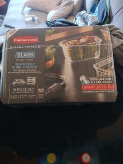 BRAND NEW GLASS CONTAINERS LEAK-PROOF