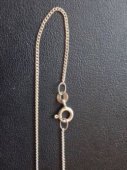 925'Sterkung Silver 16" Necklace