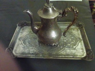 James w tuft quadruple silver plated tray 431