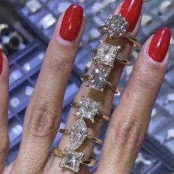 14k Yellow Gold Engagement Rings 