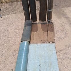 6  rolls of roofing underlayment 2 Of Them Have a asphalt texture  aggregate, commonly known as roofing felt or tar paper waterproof membrane 