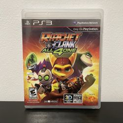 Ratchet & Clank All 4 One PS3 Sony PlayStation 3 CIB Video Game 2011