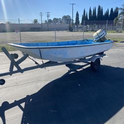 Steel Trailer For Small Boat Or Dingy 10-14ft Boston Whaler 