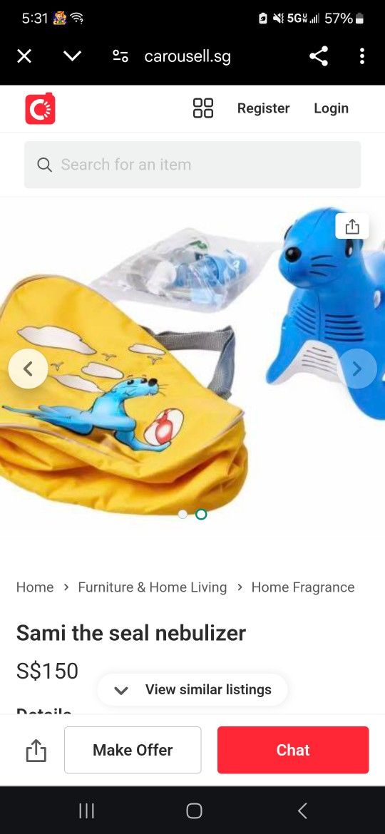 Kids Breathing Nebulizer