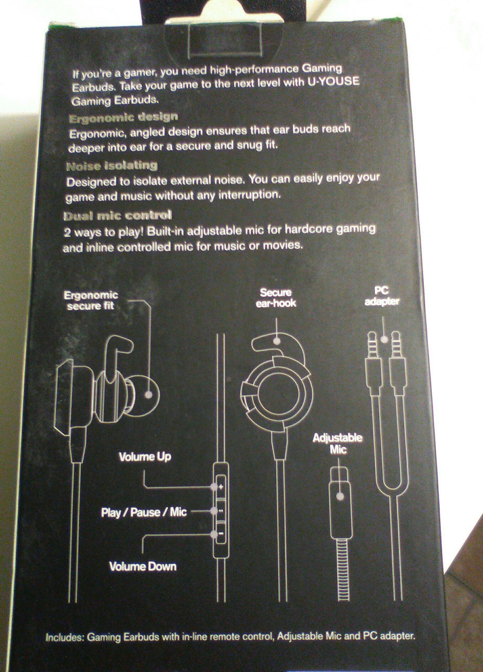 Youse gaming earbuds store