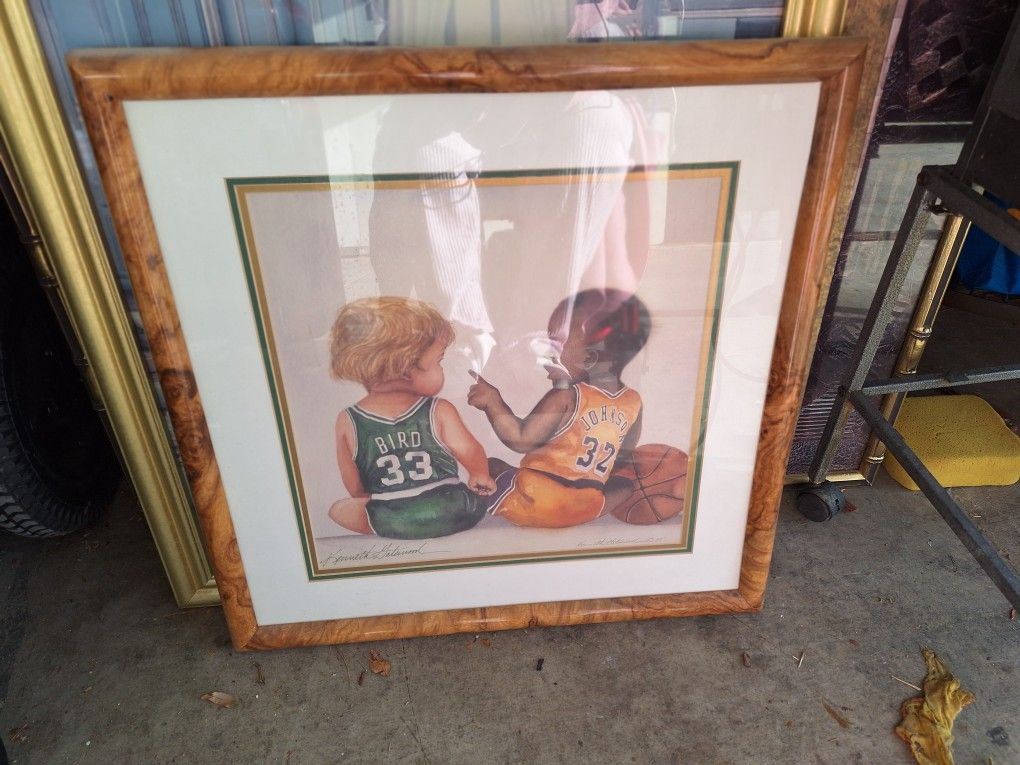 Magic Johnson and Larry Bird Babies