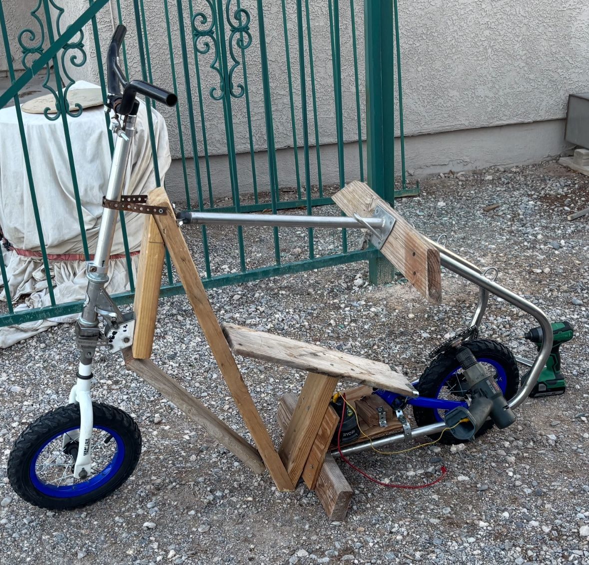 Super Rare Vintage Motorbike