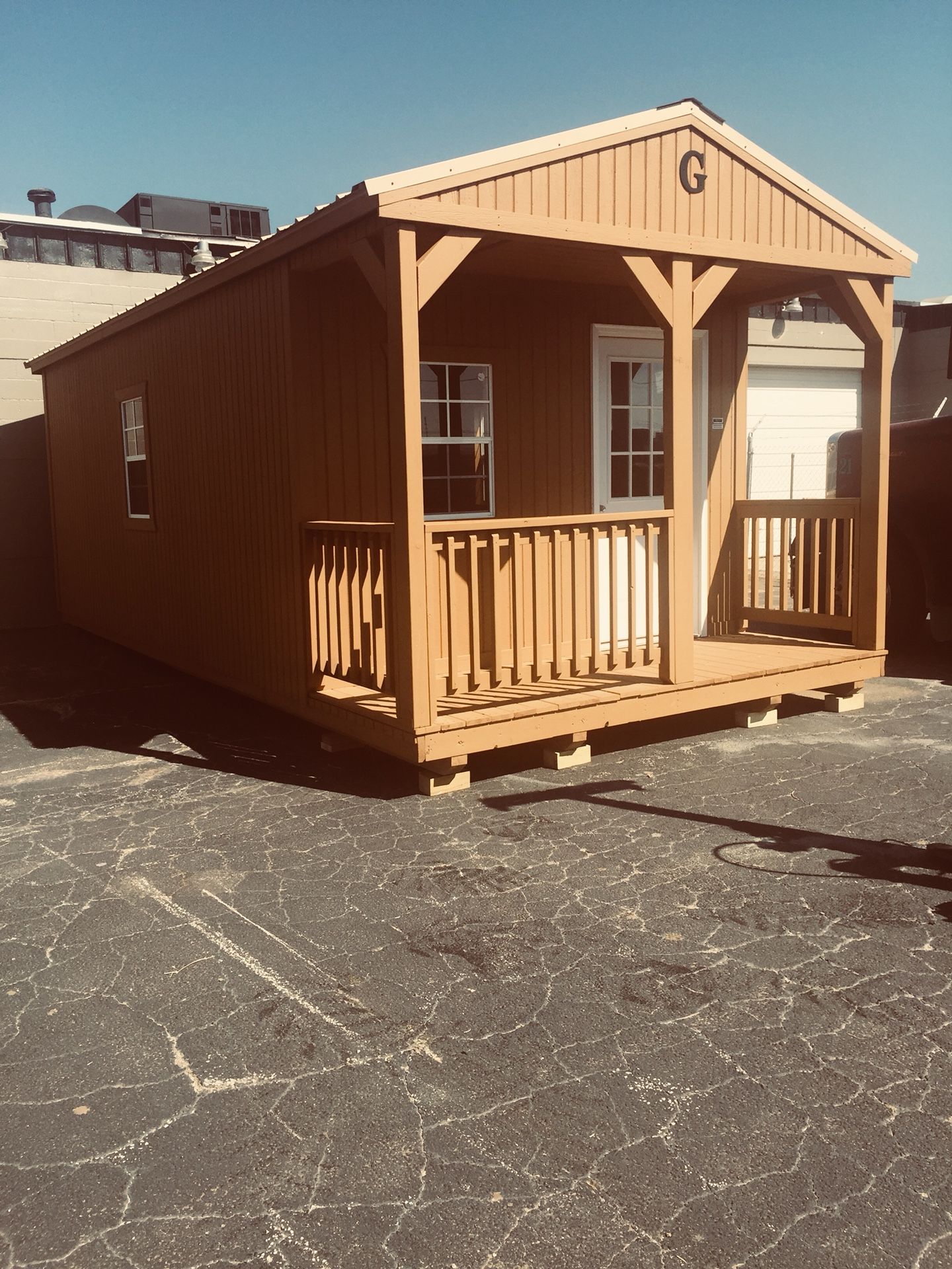 2018 12x24 cabin 297.23 rent to own.....