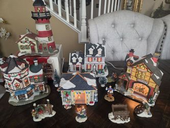 Christmas Village Collection with Figurines