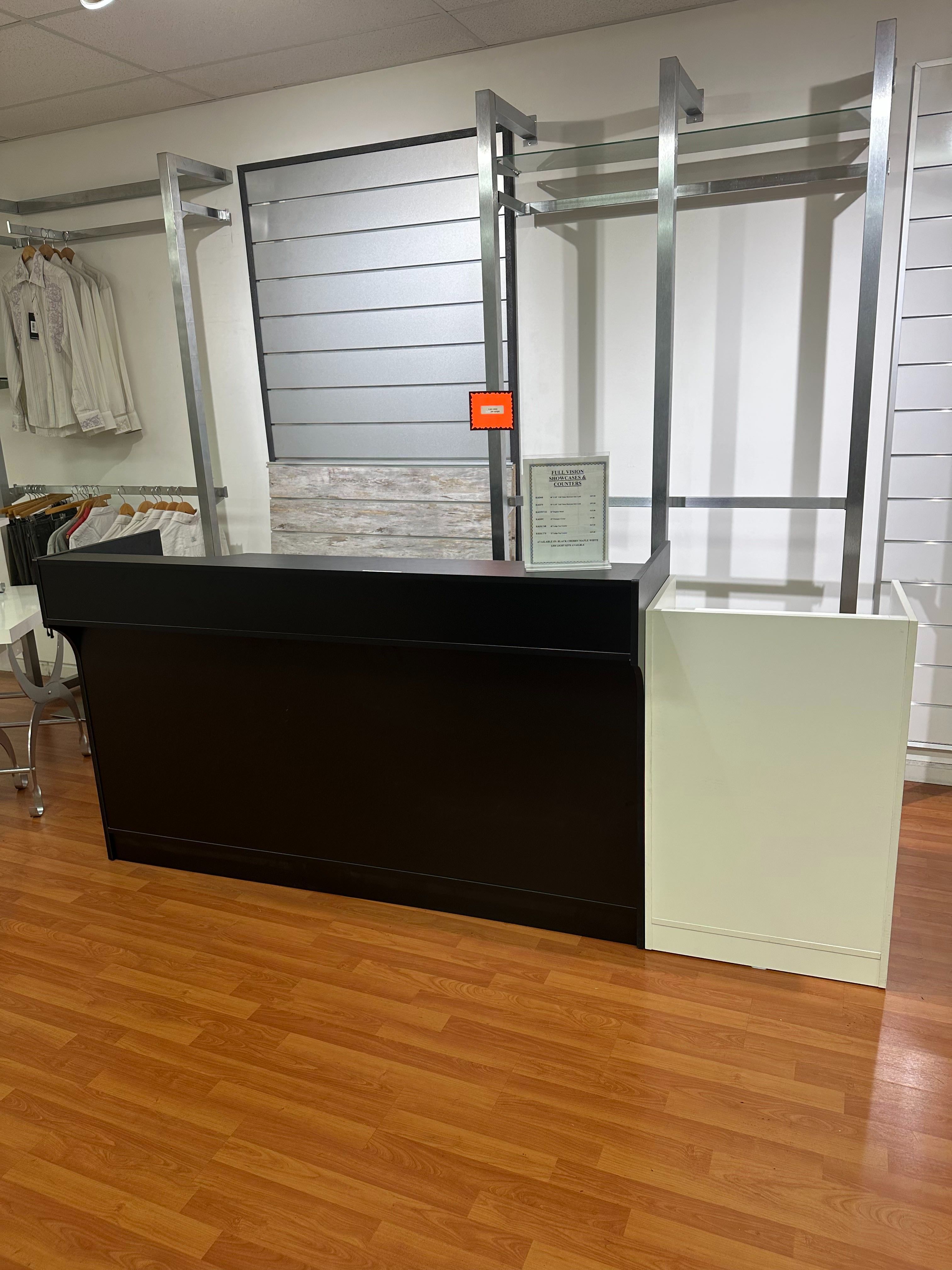 SlatWall, Display Cases, and more