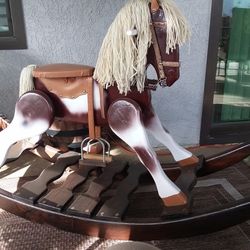 Hardwood Rocking Horse