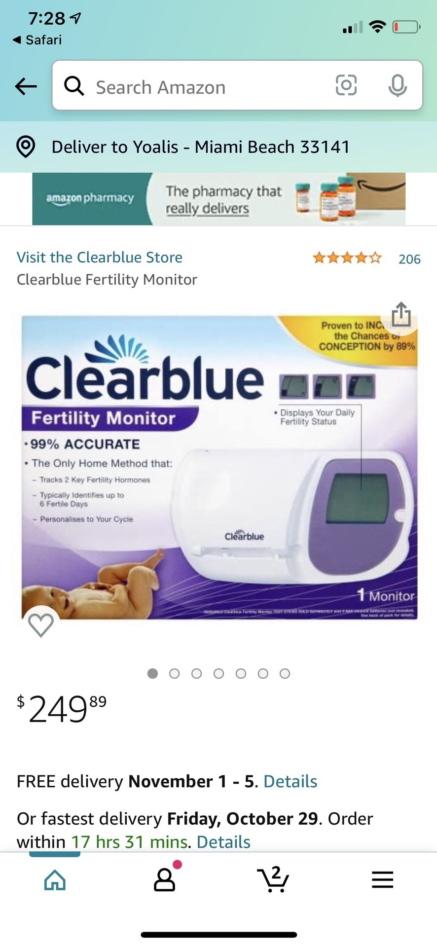 New Inbox Fertility Monitor  
