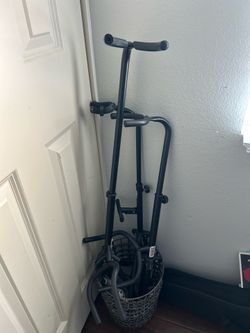 2 Guitar stands 1 Ukulele stand