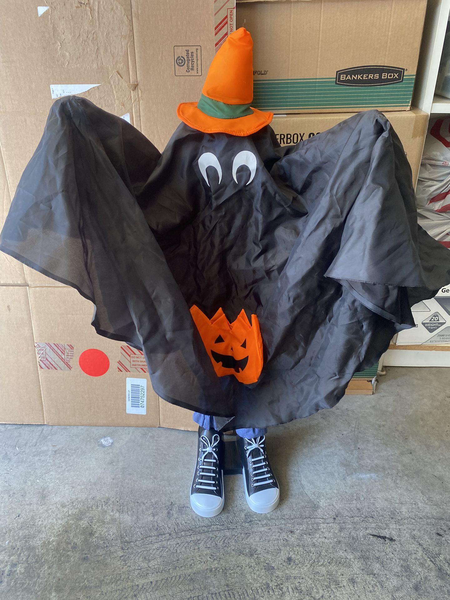 Gemmy Giggle Buddies Ghost Halloween Greeter Prop