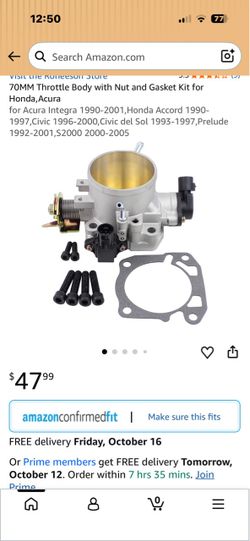 Throttle for Honda and Acura 1(contact info removed)