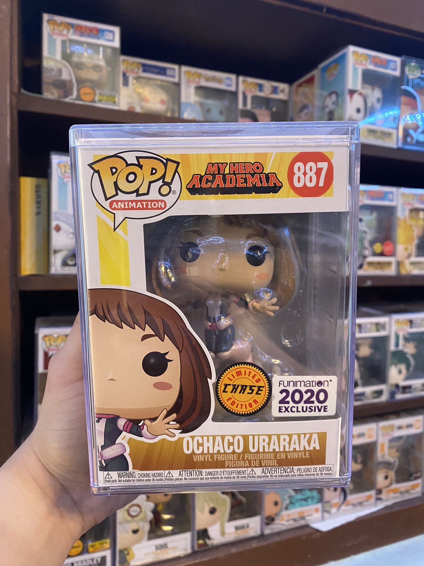 Funko Pop! My Hero Academia - Ochaco Uraraka #887 Chase - Funimation 2020 - Neuf