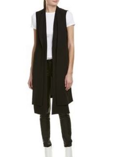 BCBG Tasha Sleeveless Vest - XXS