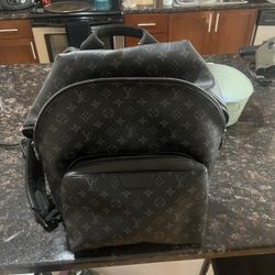 LOUIS VUITTON Monogram Eclipse Discovery Backpack PM