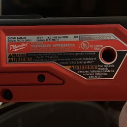 2466-20 Milwaukee Torque Wrench