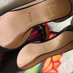 Christian Louboutin Kitten Heels (size 7.5)