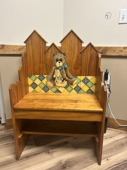 Decorative Wooden Bench