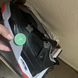 Jordan 4 Bred Reimagined Size 10