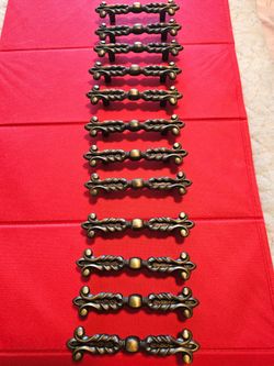 $25.00 - Vtg & Ornate Bronze Drawers/Cabinets Pull Handles! French Provisional Style!