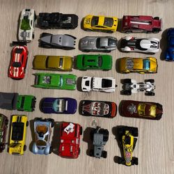 Vintage Set of hot wheels and match box cars