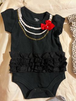 $5 “Red Bow” Onesie Baby Bundle