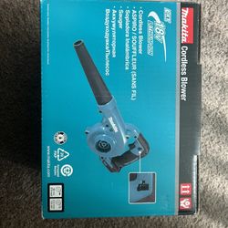 Makita Cordless Blower 18V DUB185Z Tool Only (Brand New)