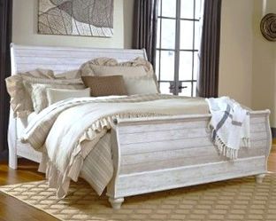 New 7pc King Ashley Willowton Bedroom