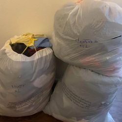 3 Bags Of Clothes 