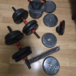 Dumbell Set 65 Lbs