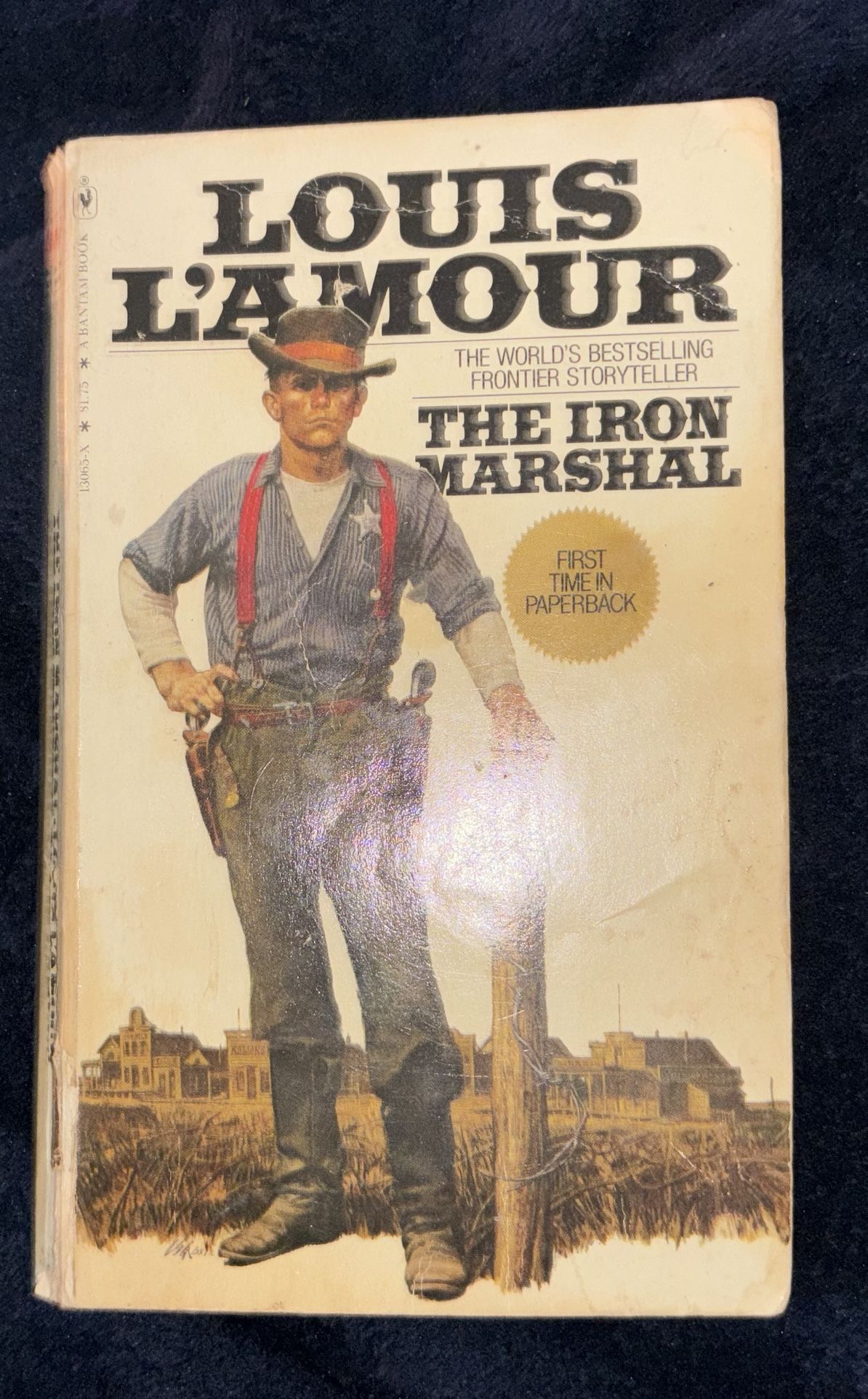 The Iron Marshal Book By: Louis L’amour ( 1981 Paperback Edition)