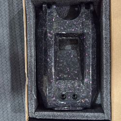 Funparts Carbón Fiber Battery Cover (purple) 