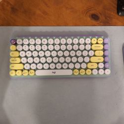 Logi Pop Keyboard - Daydream Mint (Purple)