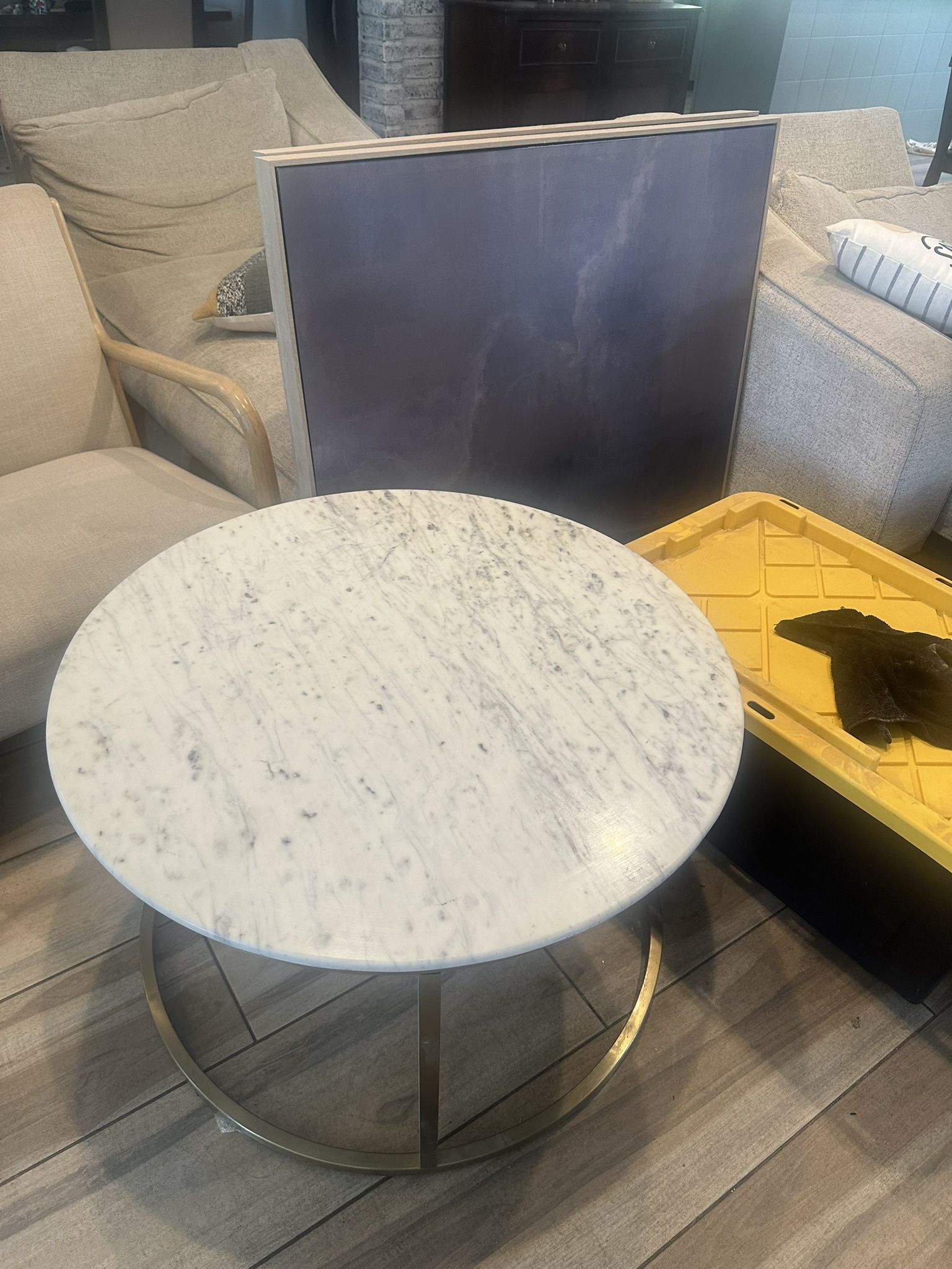 Marble Top End Tables