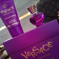 VERSACE Mini Dylan Purple Parfum & Perfumed Body Lotion
