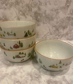 West elm Holiday Bowls Set