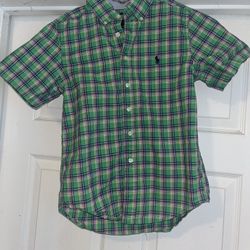 Boys Ralph Lauren Collared Shirt 