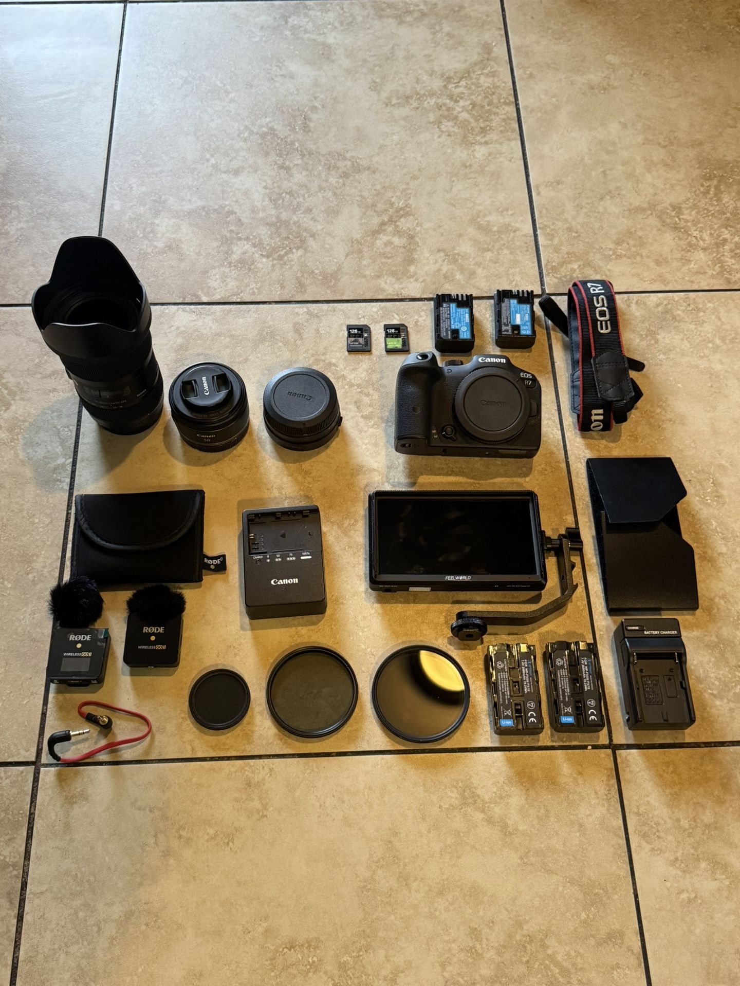 Canon EOS R7 Mirrorless camera & Full video / Photography Kit
