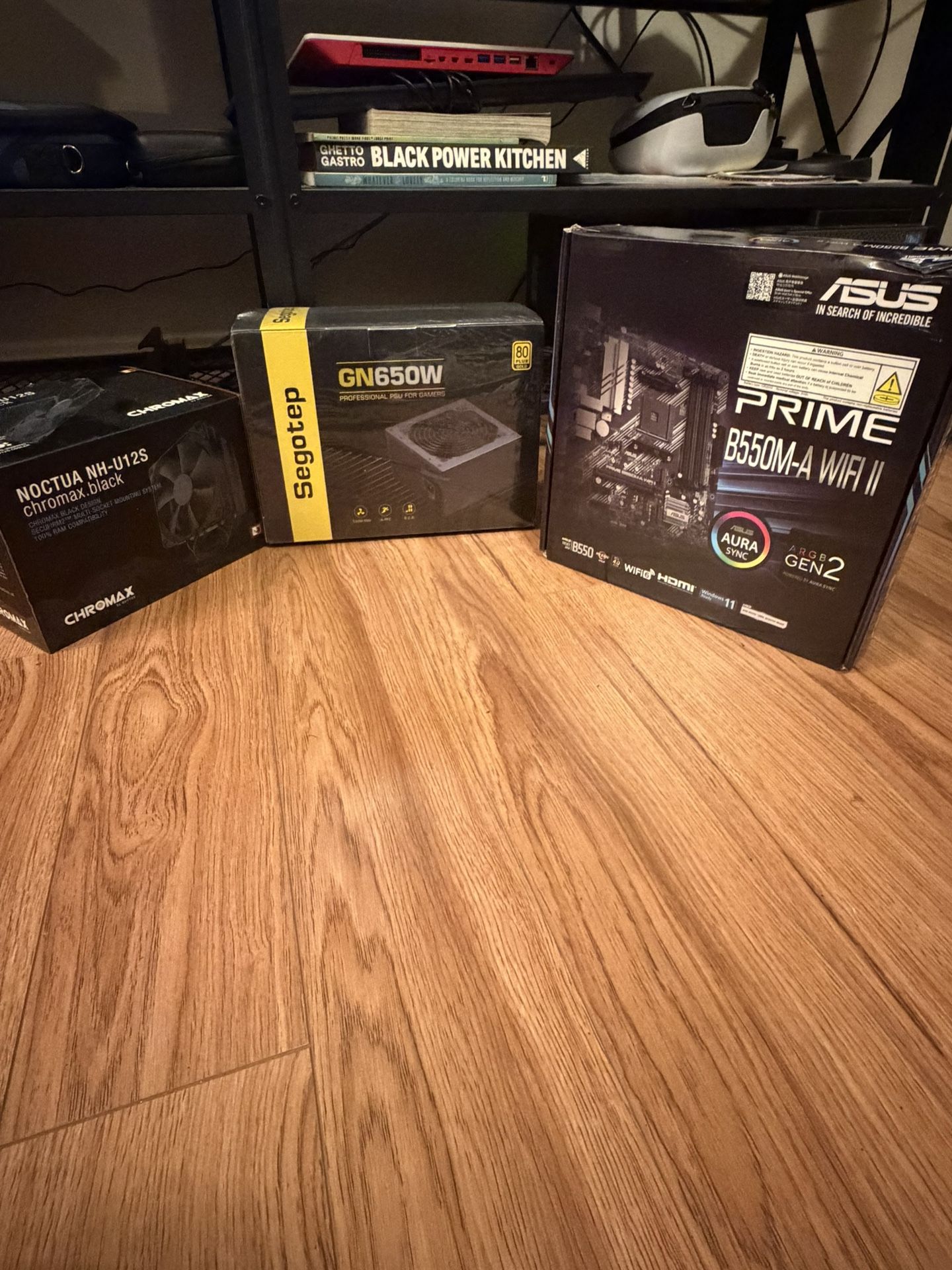 PC Build Bundle β ASUS B550M WiFi II + Noctua Cooler + 650W PSU