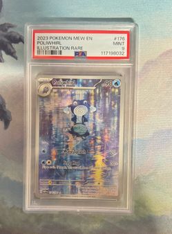 PSA 9 Poliwhirl 176/165 Scarlet & Violet 151